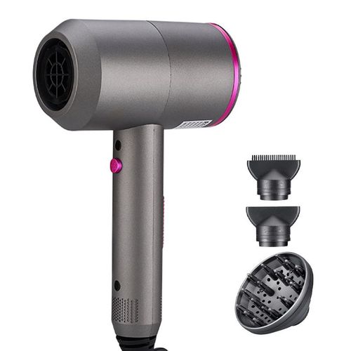 Sche-Cheveux Ionique, Sche-Cheveux Professionnel 1800 W (Avec Moteur Ac Puissant), Technologie D'ions Ngatifs, 3 Rglages De Chauffage/2 Vitesses/Froid, Contient 2 Buses Et 1 Diffuseur, Pour La Mai