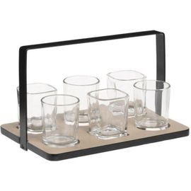 Paris Prix Secret De Gourmet - Service Apéritif 13 Pièces 32cm Naturel