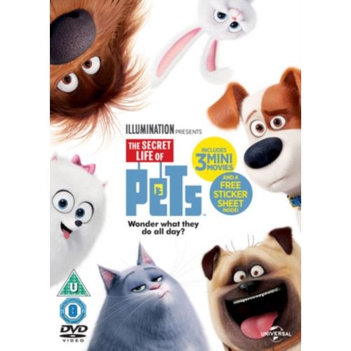 Secret Life Of Pets Dvd & Uv