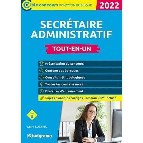 Secrtaire Administratif - Tout-En-Un    Format Beau livre 