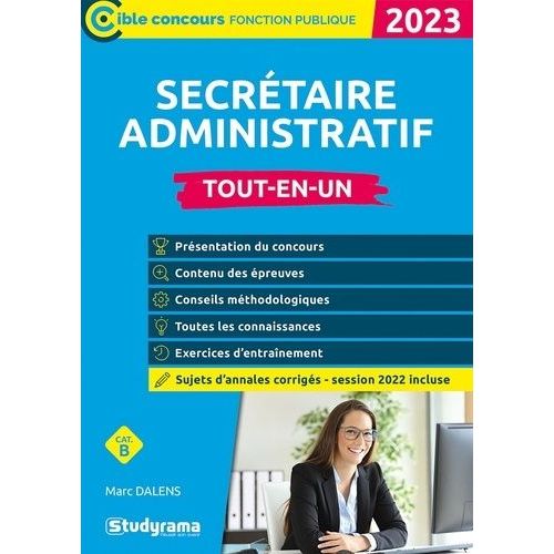 Secrtaire Administratif - Tout-En-Un    Format Grand Format 