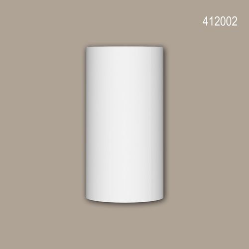 Segment De Colonne Profhome 412002 Moulure De Faade Colonne lment De Faade Style Toscan Blanc