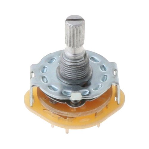 Slecteur de commutateur rotatif 2 ples, support sur panneau d'arbre 2P5T, bande de slection, Position 5 RS25