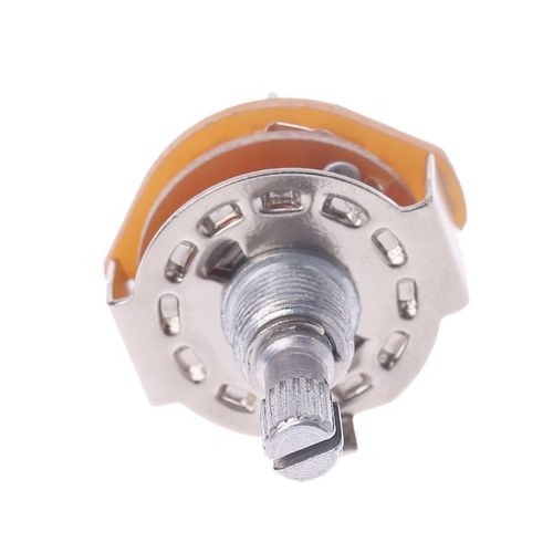 Slecteur de commutateur rotatif 2 ples, support sur panneau d'arbre 2P5T, bande de slection, Position 5 RS25