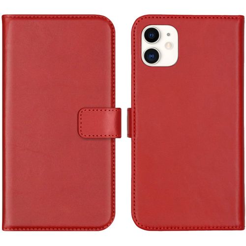 Selencia tui De Tlphone En Cuir Vritable Iphone 11 - Rouge