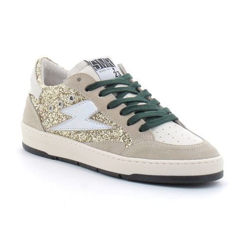 Semerdjian - Basket Mode Basse  Lacet Pour Femme Dany - Beige - 38