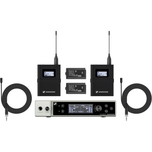 Sennheiser EW-DX MKE 2 Set Q1-9 systme micro cravate sans fil (470,2 - 550 MHz)