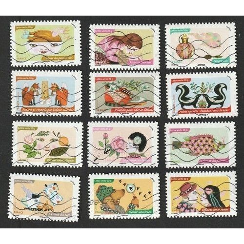 Sens : L' Odorat Srie Complte Anne 2014 Autoadhsifs N 1033 1034 1035 1036 1037 1038 1039 1040 1041 1042 1043 1044 Yvert Et Tellier