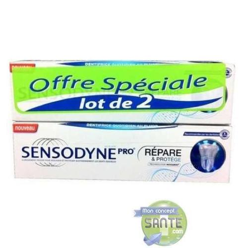 Sensodyne - Repare & Protege - Dentifrice Lot De 2 X 75ml,