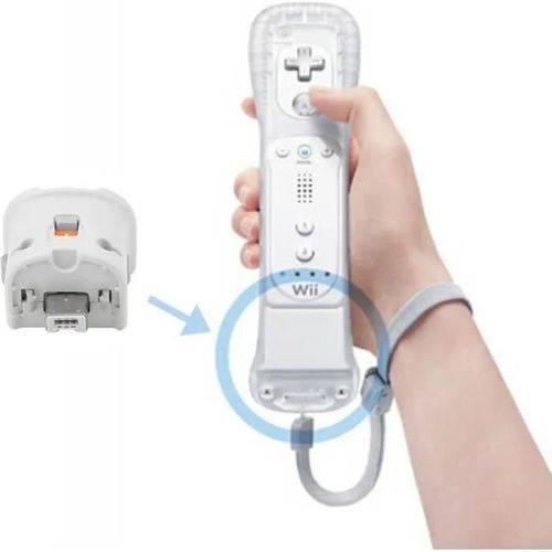 Sensor Adapter Motion Plus Wii Remote Console Wiimote Wireless Controller Blanc