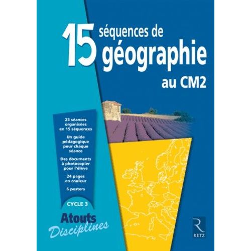 15 Squences De Gographie Au Cm2   de jacques arnaud  Format Broch 