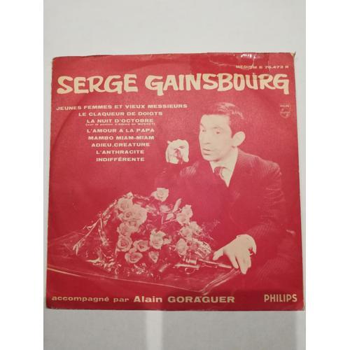 Serge Gainsbourg Accompagn Par Alain Goraguer - Serge Gainsbourg Alain Gorraguer