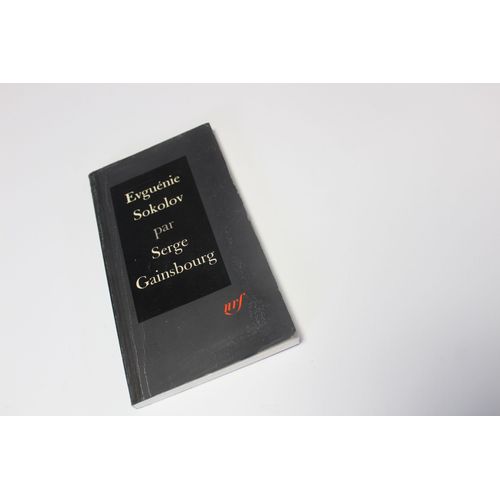 Serge Gainsbourg Evgunie Sokolov Ddicac Par Serge Gainsbourg Avec Autographe Ddicace Signature, Edition Originale 1980.