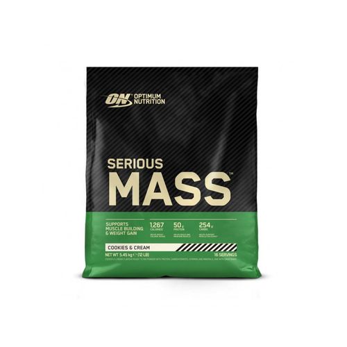 Serious Mass (5,4kg)|Cookies Et Cream|Gainers|Optimum Nutrition
