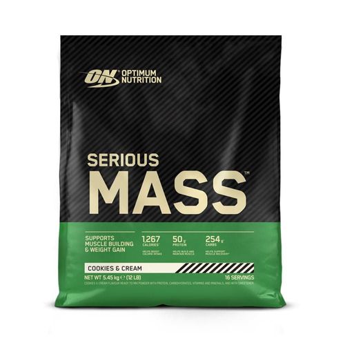Serious Mass (5,4kg)|Cookies Et Cream|Gainers|Optimum Nutrition
