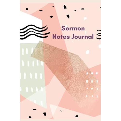 Sermon Notes Journal -52 Weeks Worth Of Space To Record And Reflect On Sermon Notes -Bible Study Journal: Inspirational Worship Tool To Record & ... -Church Notebook-110 Lined Pages (Wise Words)   de Words, Wise  Format Broch 