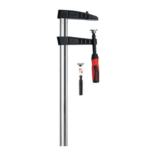 Serre-Joint En Fonte Mallable Tgk-2k Envergure 2000 Mm Col De Cygne 120 Mm Poig