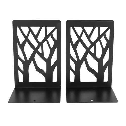 Alessk Serre-livres Dorés Très Résistants En Métal Pour Livres Lourds, Décoration D'intérieur Ou De