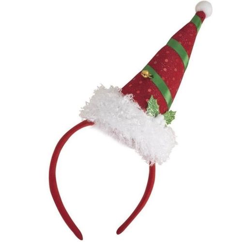 Serre-Tte Bonnet De Nol - Ptit Clown - Mixte - Rouge - Taille Unique - Polyester