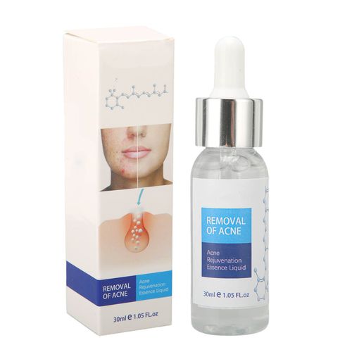 Serum Anti-Acne, Traitement Anti-Boutons, Anti-Points Noirs, Retrecissement Des Pores, Hydratant, 30 Ml