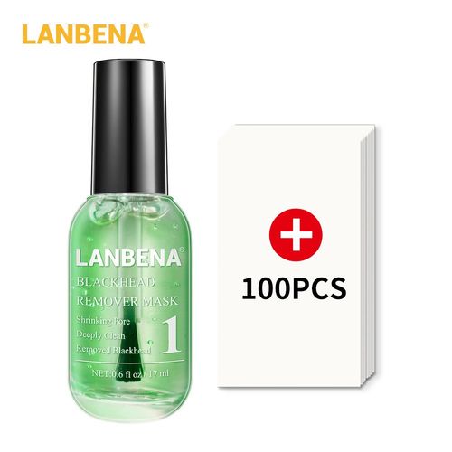 Srum Masque Points Noirs - Lanbena  Srum Pour Le Visage, Dissolvant De Points Noirs, Rtrcissement Des Pores, Traitement De L'acn, Livres Profonds, Soins De La Peau Lissants, Essence Raffermissante, Ensemble De Beaut