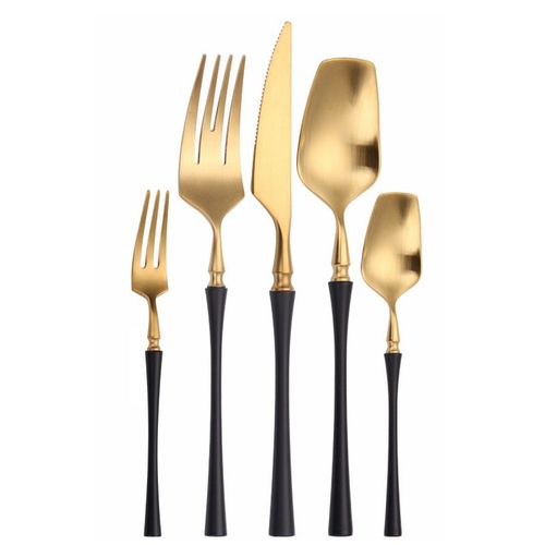 Service De Couverts En Acier Inoxydable, Fourchette, Cuillre, Couteau, Service De Vaisselle Complet, Argenterie, Service De Couverts De Table, Livraison Directe