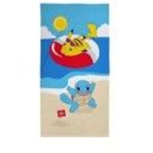 Serviette De Bain Pokmon 70 X 140 Cm, 100% Coton