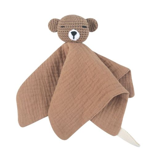 Serviette De Clin En Gaze De Coton Pour Bb,Bavoir En Peluche De Lapin Et D'ours,Sucette Au Beurre,Serviette D'allaitement Pour - Type B1