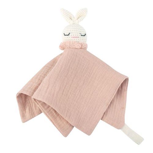 Serviette De Clin En Gaze De Coton Pour Bb,Bavoir En Peluche De Lapin Et D'ours,Sucette Au Beurre,Serviette D'allaitement Pour - Type D4