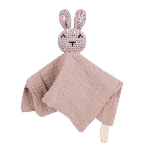 Serviette De Clin En Gaze De Coton Pour Bb,Bavoir En Peluche De Lapin Et D'ours,Sucette Au Beurre,Serviette D'allaitement Pour - Type E13