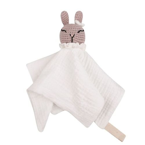 Serviette De Clin En Gaze De Coton Pour Bb,Bavoir En Peluche De Lapin Et D'ours,Sucette Au Beurre,Serviette D'allaitement Pour - Type E3