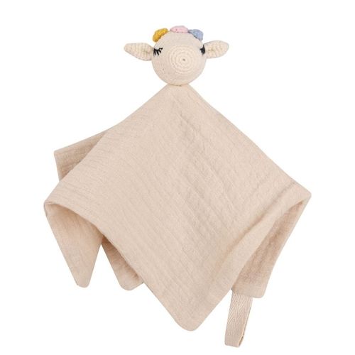 Serviette De Clin En Gaze De Coton Pour Bb,Bavoir En Peluche De Lapin Et D'ours,Sucette Au Beurre,Serviette D'allaitement Pour - Type E8