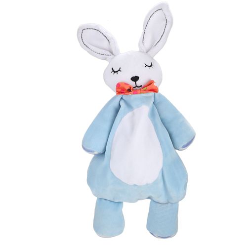 Serviette de confort pour bebe, jouet marionnette a main, serviette de salive pour bebe, poupee endormie, type B, 36 cm/14,2 pouces