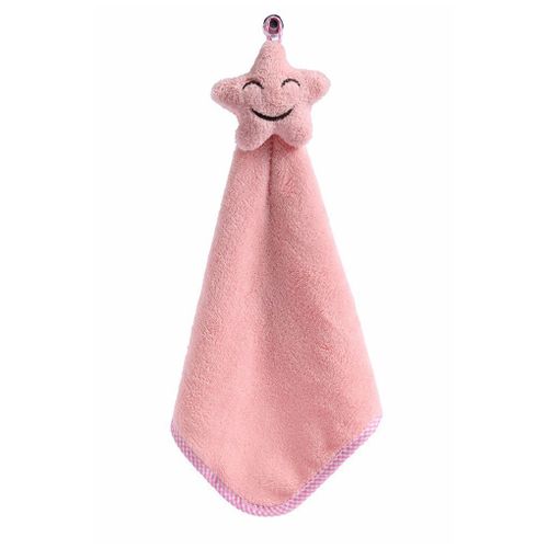 Serviette De Nettoyage De Cuisine En Forme D'toile Mignonne, Serviettes  Main Suspendues, Chiffons Absorbants, Tissu Non Pelucheux, Velours De Corail Doux, 1 Pice