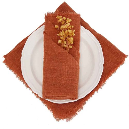 Serviette De Nol En Gaze De Coton Rtro Rouge,Torchon,Fte De Mariage,Dcor De Table,Fraises,Serviettes Minrales,32x32cm,24 Pices