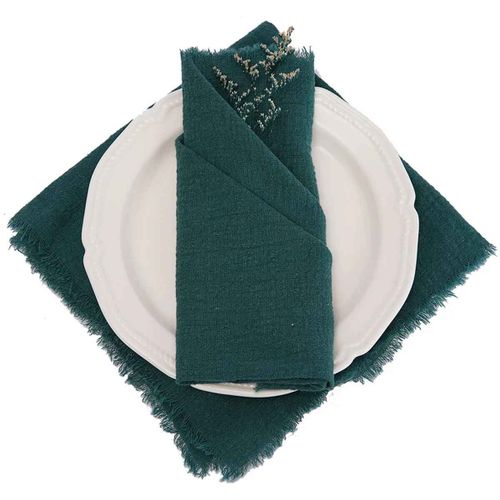 Serviette De Nol En Gaze De Coton Rtro Rouge,Torchon,Fte De Mariage,Dcor De Table,Fraises,Serviettes Minrales,32x32cm,24 Pices