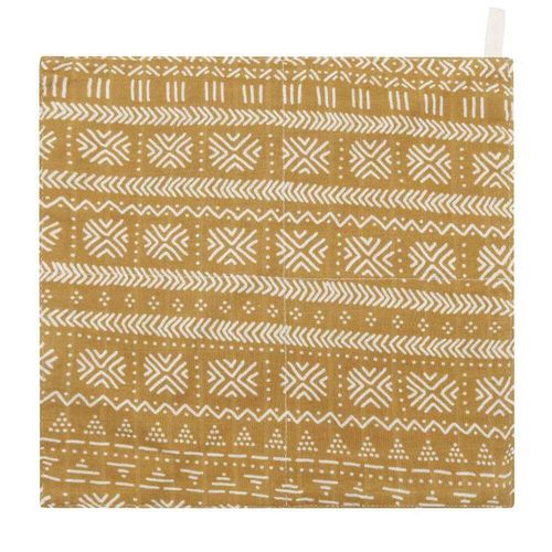 Serviette De Visage En Bambou Pour Bb,Mouchoir Doux,Bavoirs En Mousseline,Serviette De Salive,Gaze De Coton,Petit Bavoir Carr Pour Enfants,Everths,2 Couches - Type Primitive Tribe