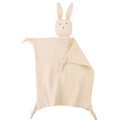 Serviette En Mousseline De Coton Pour Bb,Lapin En Peluche,Pour,Pour Apaiser Le Sommeil,Couverture De Scurit,Pour Le Visage,Cadeau De Nol Pour Enfants - Type B-Rabbit Towel-D08
