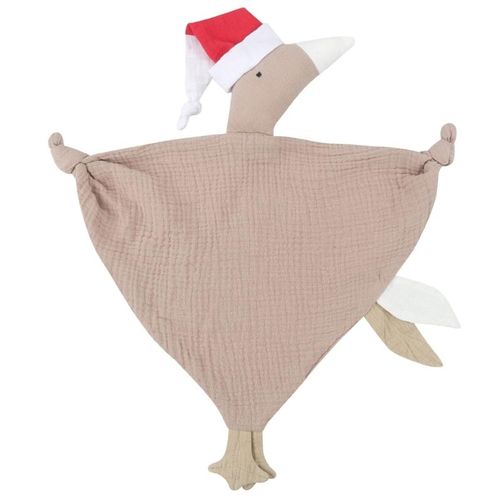 Serviette En Mousseline De Coton Pour Bb,Lapin En Peluche,Pour,Pour Apaiser Le Sommeil,Couverture De Scurit,Pour Le Visage,Cadeau De Nol Pour Enfants - Type Goose Towel-21