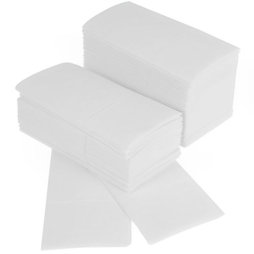 Serviettes De Table Blanches Avec Poche  Couverts Intgre,Essuie-Mains Prplis Pour Fte Et Mariage,Serviettes En Papier,50 Pices