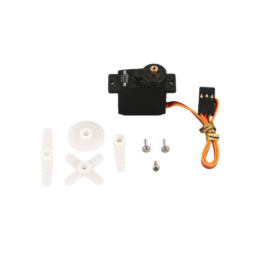 Servomoteur Numrique  Engrenage Mtallique 9g, 4.8-6v, 2.5kg, 0,10 Sec / 60  Pour Avion Rc  Aile Fixe, Voiture Robot Rc 1/18 1/24