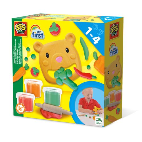 Ses Creative My First - Pte  Modeler, Nourrir L?Ours, Kit De Poterie Pour Enfants, 1 An(S)