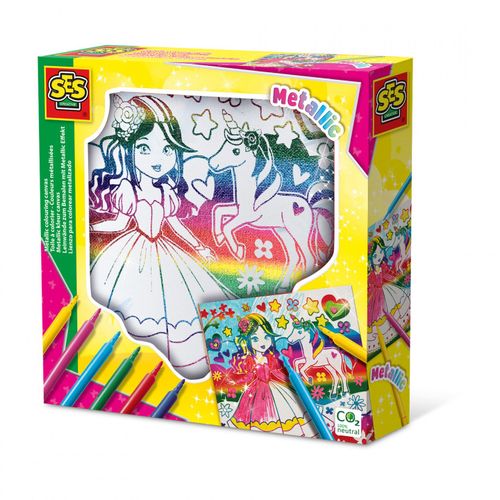 Ses Creative Toile ? Colorier - Couleurs M?Tallis?Es