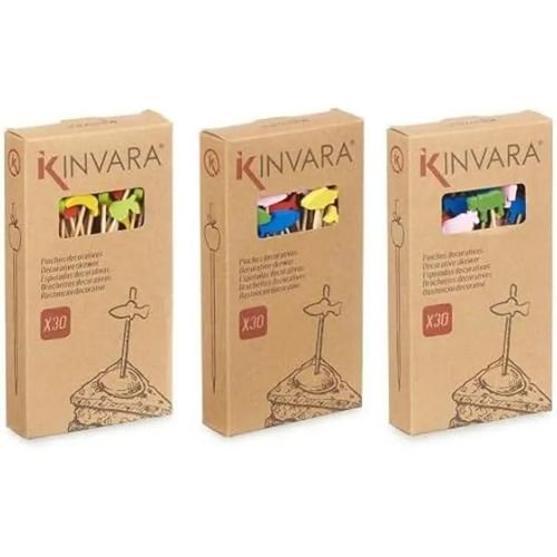 Set Apritif - Kinvara - Multicolore - Dimensions 21x27x16,5 Cm - Modle Standard