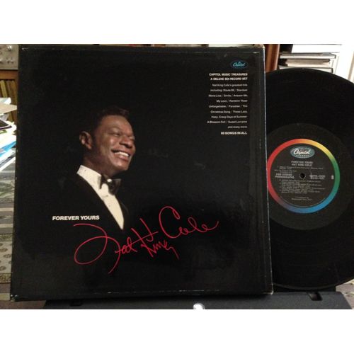 Set Box : Forever Yours ( Greatest Hit: Route 66, Stardust, Mona Lisa, Smile, Answer Me, My Love, Ramblin Rose, Unforgettable, Paradise, The Chrismas Song, Those Lazy, Hazy, Crazy Days Of Summer....) - Nat King Cole