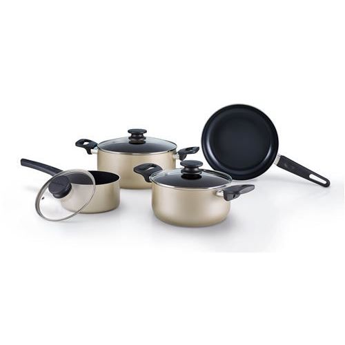 SET de Casserole et Pole 7 Pices Brabantia Start 2 Cook 30004651 Beige