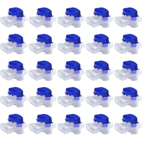 Set De Connecteurs De Cbles Pour Robot Tondeuse-25 Raccords Remplis De Gel Pour tendre Ou Rparer Fil Electrique Bas Voltage Tondeuse Automatique-tanches,Srs,Dnudage Inutile