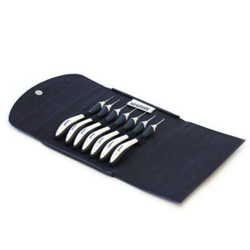 Set De Crochets  Tricoter Fins (De 0.5  1.75mm) - Addi Click Noir