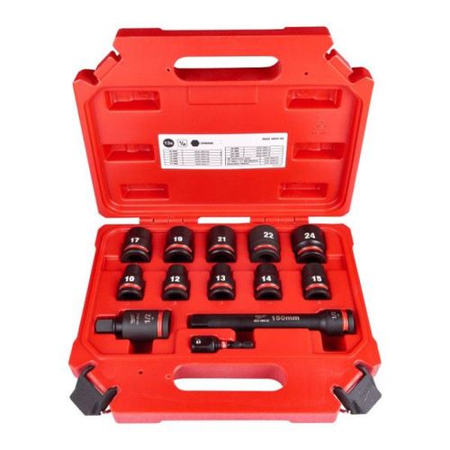 Set De Douilles 1/2'' Shockwave 1/2'' Impact Socket Set Std-13pc - Milwaukee - 4932480456