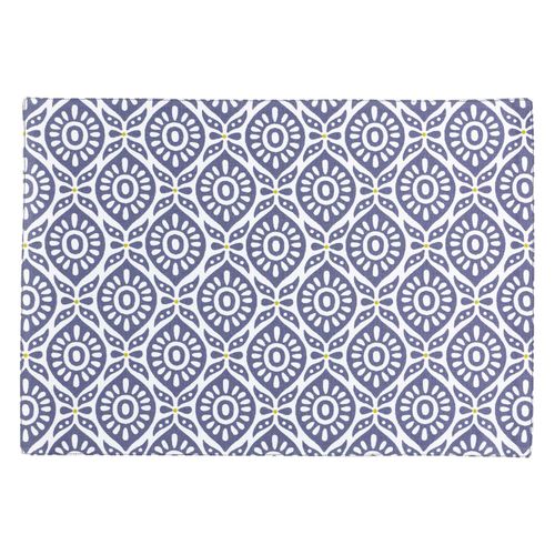 Set De Table Enduit Citrus Recycl Cobalt 33 X 48 Cm Winkler